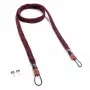 C-ROPE Traveler correia de paracord para câmara, 140 cm, Red Dots