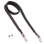 C-ROPE Traveler correia de paracord para câmara, 140 cm, Dark Coffee
