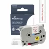 Fita para impressora MediaRange MRBTZ252 vermelha 2,4 cm 8 m