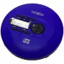 Rádio DAB Reflexion PCD540DAB azul — rádio digital portátil com DAB+/FM, entrada para auscultadores, ecrã LCD