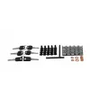 Armário de parede Rockstable RS19-6418 18U 19 polegadas vidro de segurança