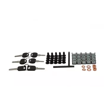 Armário de parede Rockstable RS19-6418 18U 19 polegadas vidro de segurança