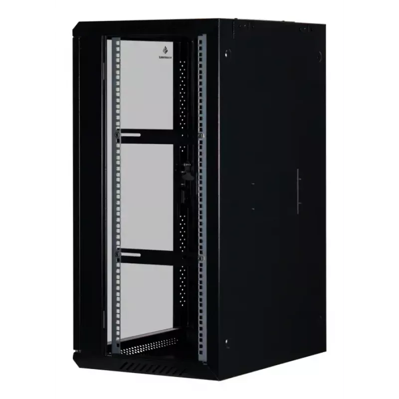 Armário de parede Rockstable RS19-6418 18U 19 polegadas vidro de segurança