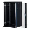 Armário de servidor Rockstable 22 U 19 polegadas com vidro de segurança RS19-6622