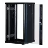 Armário de servidor Rockstable 22 U 19 polegadas com vidro de segurança RS19-6622