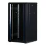 Armário de servidor Rockstable 22 U 19 polegadas com vidro de segurança RS19-6622