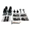 Armário de servidor 42U 19 polegadas Rockstable RS19-6642PP portas em malha