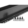 Kit de calhas para rack Rockstable RS19-LS68 800 mm de profundidade aço preto