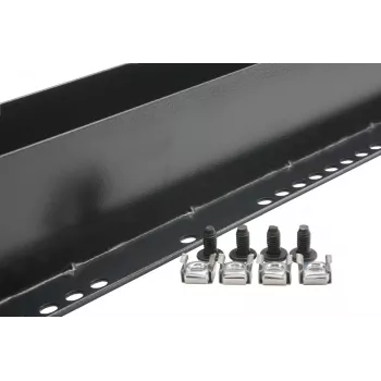 Kit de calhas para rack Rockstable RS19-LS68 800 mm de profundidade aço preto