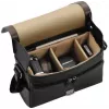 Bolsa de ombro para câmaras Olympus CBG-11 PR da OLYMPUS — preto e castanho, modelo V613014NW000