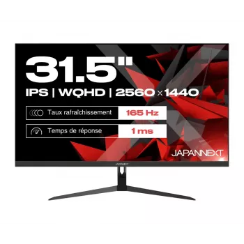 JAPANNEXT JN-IPS315WQHD165F monitor de computador 80 cm (31,5 polegadas) 2560 x 1440 píxeis Wide Quad HD LCD preto
