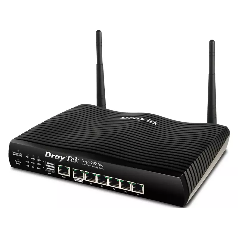 Router de mesa DrayTek Vigor2927ac Dual-Band WLAN 5
