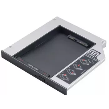 Caixa de armazenamento Akasa N.Stor AK-OA2SSA-BK preto 130x129x13mm