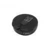 Hub USB Akasa Connect4C 4-IN-1 preto