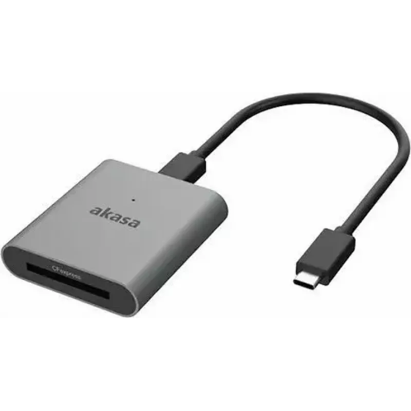 Leitor de cartões Akasa AK-CR-11BK CFexpress 2.0, USB 3.2 Gen 2