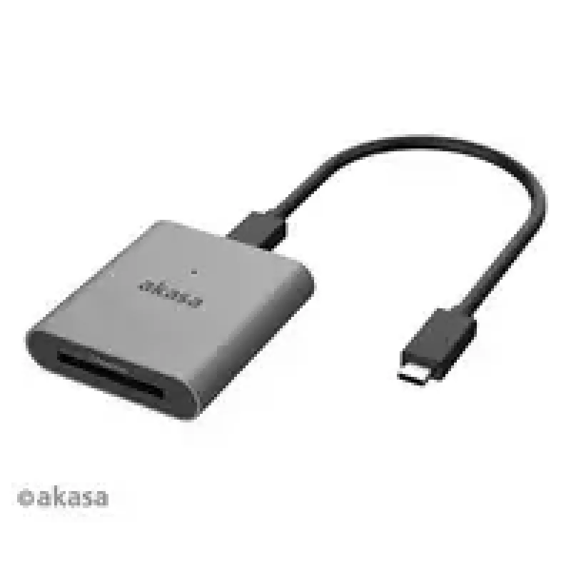 Leitor de cartões Akasa AK-CR-11BK CFexpress 2.0, USB 3.2 Gen 2