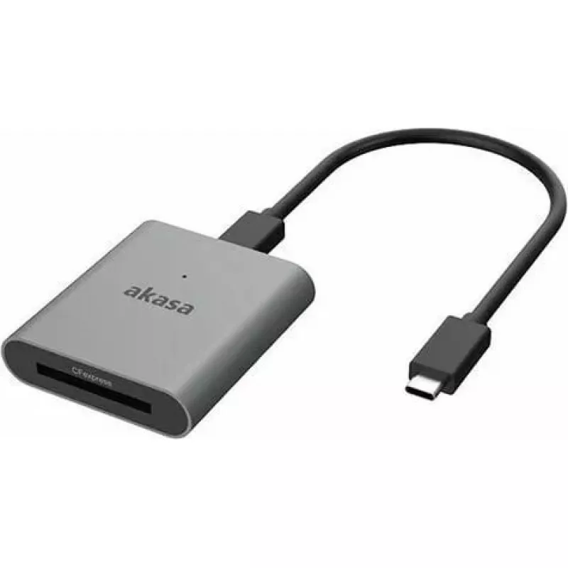 Leitor de cartões Akasa AK-CR-11BK CFexpress 2.0, USB 3.2 Gen 2