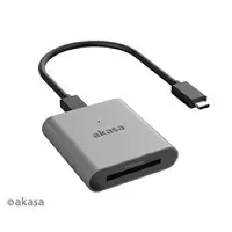 Leitor de cartões Akasa AK-CR-11BK CFexpress 2.0, USB 3.2 Gen 2