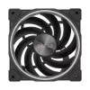 Ventoinha Akasa SOHO AR14 14 cm preto 600-1800 RPM rolamento hidrodinâmico