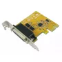 Placa de interface RS-232 interna Sunix SER6437AL — PCIe, 115,2 Kbit/s, 128B FIFO, 65×68 mm