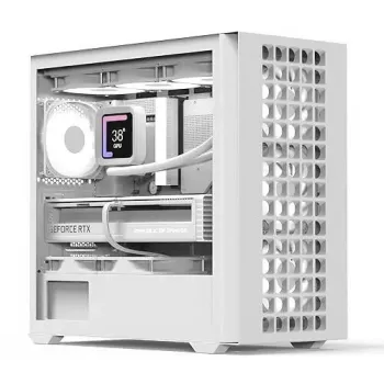 Caixa de computador AeroCool Geh Mini D302A-G-WT-V1 Micro-ATX branco