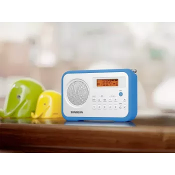 Rádio portátil Sangean Traveller 180, alimentação por rede/pilhas