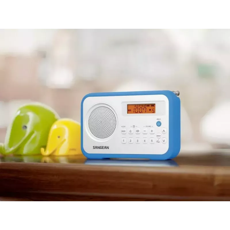 Rádio portátil Sangean Traveller 180, alimentação por rede/pilhas