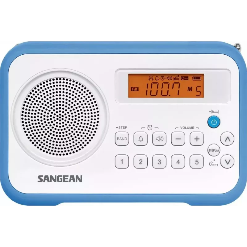 Rádio portátil Sangean Traveller 180, alimentação por rede/pilhas