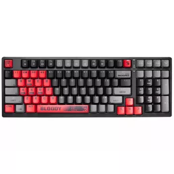 Teclado mecânico para gaming A4Tech Bloody S98 Sports Red, interruptores BLMS Red Plus (A4TKLA47388)