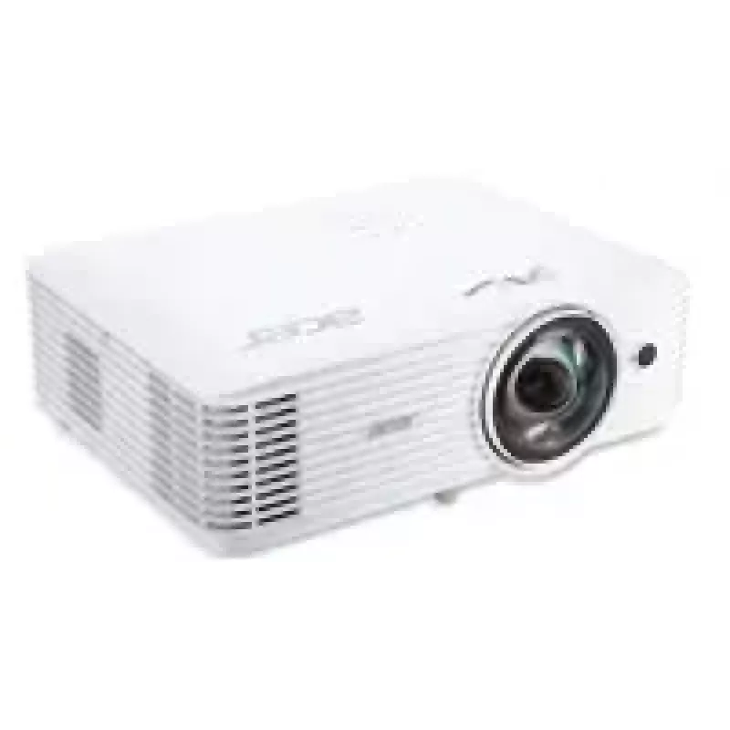 Projetor de curto alcance Acer S1387n, WXGA 1280x800, 4000 ANSI, 20.000:1, HDMI/VGA/RJ45, altifalante 16W, 3,1 kg