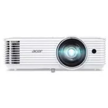 Projetor de curto alcance Acer S1387n, WXGA 1280x800, 4000 ANSI, 20.000:1, HDMI/VGA/RJ45, altifalante 16W, 3,1 kg