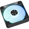 Ventoinha de caixa APNX FP1-R 120 mm, preta, fluxo de ar invertido, pack de 3