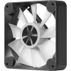 Ventoinha de caixa APNX FP1-R 120 mm, preta, fluxo de ar invertido, pack de 3