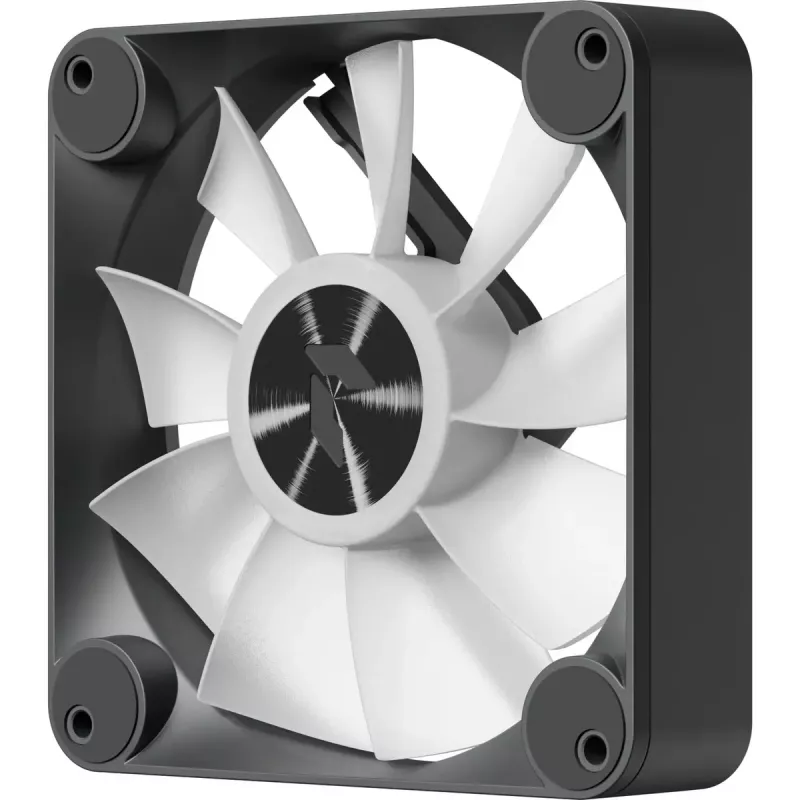 Ventoinha de caixa APNX FP1-R 120 mm, preta, fluxo de ar invertido, pack de 3