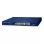 Switch gerido PLANET GS-2210-24P2S 24 portas 10/100/1000T PoE 260W