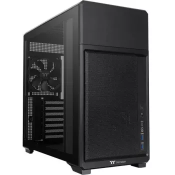 Caixa de computador THERMALTAKE TR300 TG com janela lateral de vidro temperado, Mid-Tower ATX