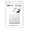 Leitor de cartões PNY All in One Reader — USB 2.0, 480 Mbit/s, suporta CF/SD/MicroSD/MS/MiniSD/MMC, branco, 54×54×13 mm, 29 g