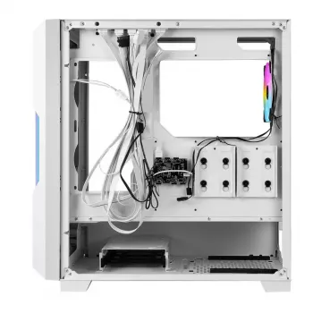 Caixa de PC Azza Guardian Glass Midi Tower branca