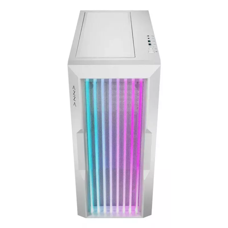 Caixa de PC Azza Guardian Glass Midi Tower branca