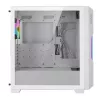 Caixa de PC Azza Guardian Glass Midi Tower branca