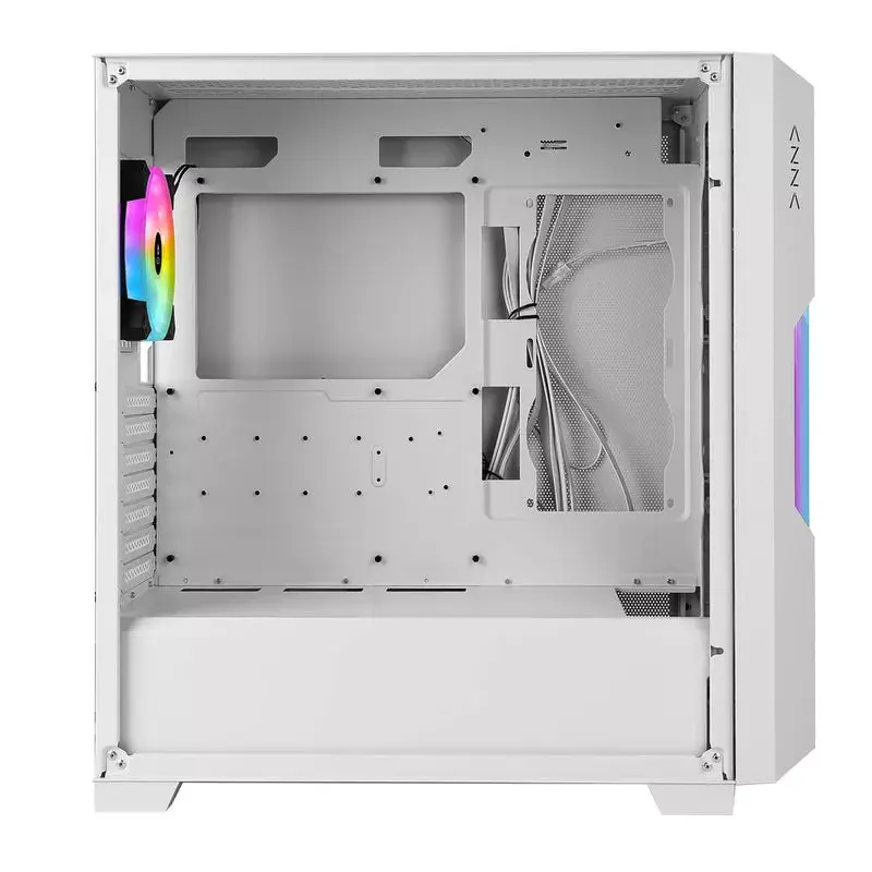 Caixa de PC Azza Guardian Glass Midi Tower branca