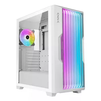 Caixa de PC Azza Guardian Glass Midi Tower branca