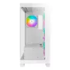 AZZA Cove 570W caixa Midi Tower CSAZ-570W, USB Type-C, 4x ventoinhas ARGB, branco