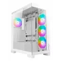 AZZA Cove 570W caixa Midi Tower CSAZ-570W, USB Type-C, 4x ventoinhas ARGB, branco
