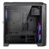 Caixa de PC AZZA STORM ARGB Full Tower – preta, suporte ATX/Micro-ATX/EATX, ventoinhas ARGB pré-instaladas