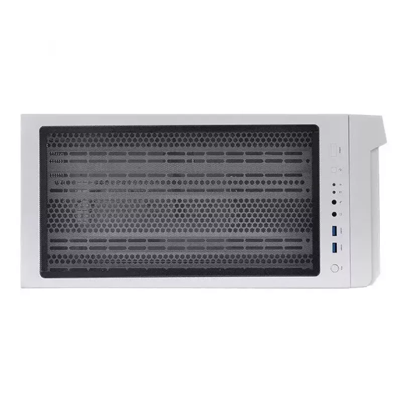 Caixa para PC Thermaltake Commander C31 TG Snow ARGB Edition Midi Tower preto, branco
