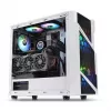 Caixa para PC Thermaltake Commander C31 TG Snow ARGB Edition Midi Tower preto, branco