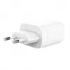 Silicon Power QM25 carregador de parede de 30W com duas portas, USB-C e USB-A, branco (SP30WASYQM252PCW)