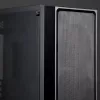 Caixa para PC Midi Tower RAIJINTEK Ponos MS — preto, suporta ventoinhas frontais de 120/140 mm, 1× 120 mm traseira, HDD 3,5 polegadas, SSD 2,5 polegadas, 210×442×485 mm