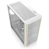 Caixa para PC Tower RAIJINTEK AGOS MAX-MS4 branco com vidro temperado